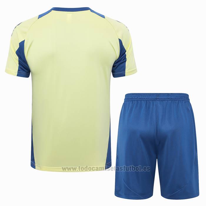 Chandal del Ajax Manga Corta 2024-2025 Amarillo - Pantalon Corto